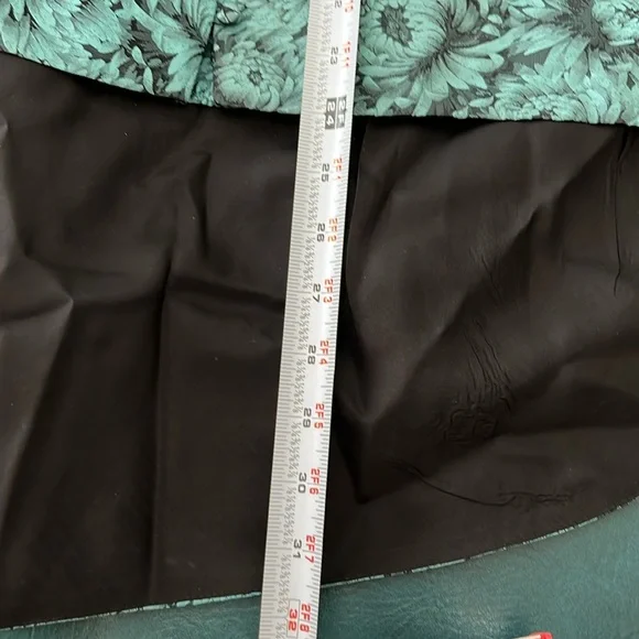 NWT Nicole Miller Vintage 100% Silk Strapless Floral Mini /Tunic Dress - Picture 11 of 13